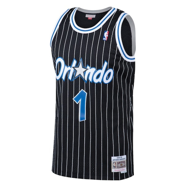 Penny Hardaway Orlando Magic Hardwood Classics Swingman Jersey - Black - Image 2