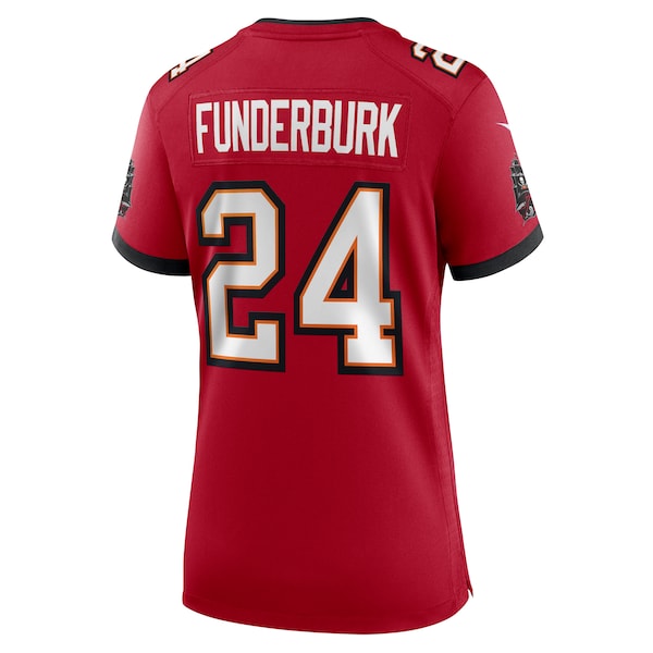 Tyrek Funderburk Tampa Bay Buccaneers Nike Women's Game Jersey - Red - Image 4