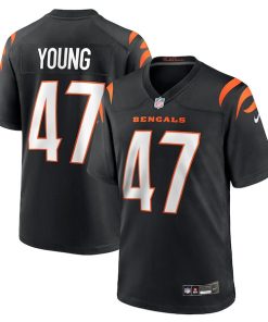 Craig Young Cincinnati Bengals Nike Team Game Jersey -  Black