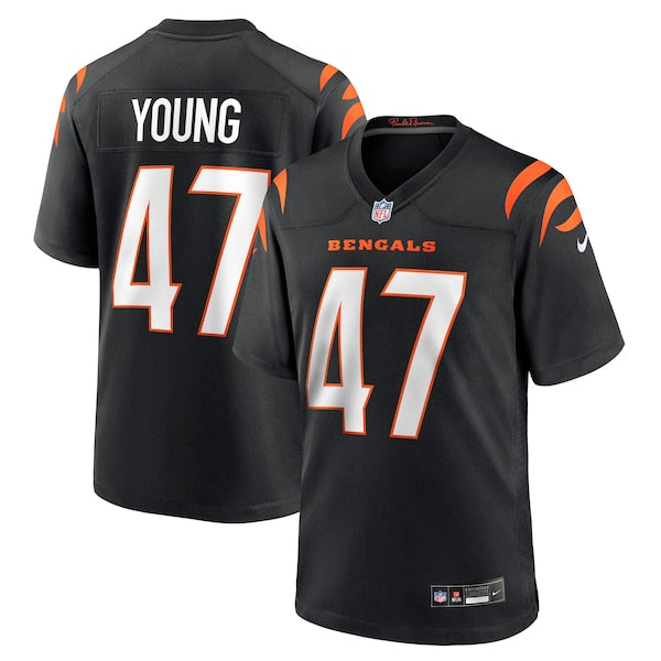 Craig Young Cincinnati Bengals Nike Team Game Jersey - Black