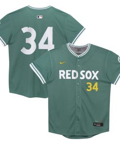 David Ortiz Boston Red Sox Nike Preschool 2025 City Connect Limited Retired Player Jersey - Green