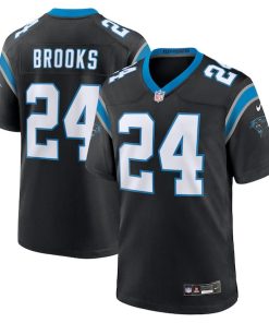 Jonathon Brooks Carolina Panthers Nike  Game Jersey -  Black