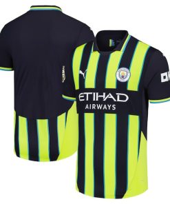 Manchester City Puma 2024/25 Away Authentic Jersey - Navy