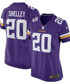 Duke Shelley Minnesota Vikings Nike Women's Home Game Player Jersey - Purple