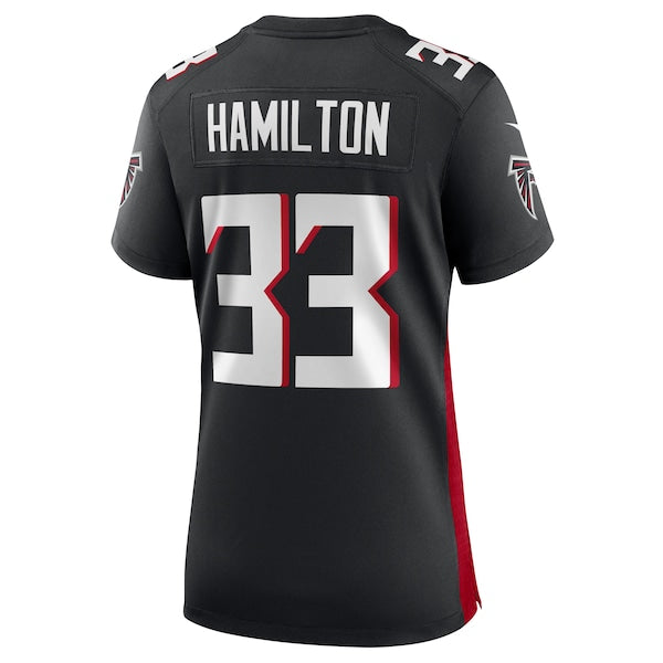 Antonio Hamilton Atlanta Falcons Nike Women's Game Jersey - Black - Image 3
