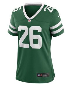 Alternative view of Brandin Echols New York Jets Nike Women's Team Game Jersey - Legacy Green