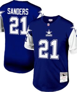 Deion Sanders Dallas Cowboys Legacy Replica Jersey - Navy