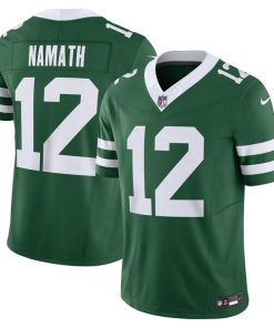 Joe Namath New York Jets Nike Vapor F.U.S.E. Limited Jersey - Legacy Green