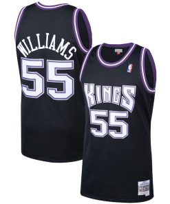 Jason Williams Sacramento Kings 2000/01 Hardwood Classics Swingman Jersey - Black