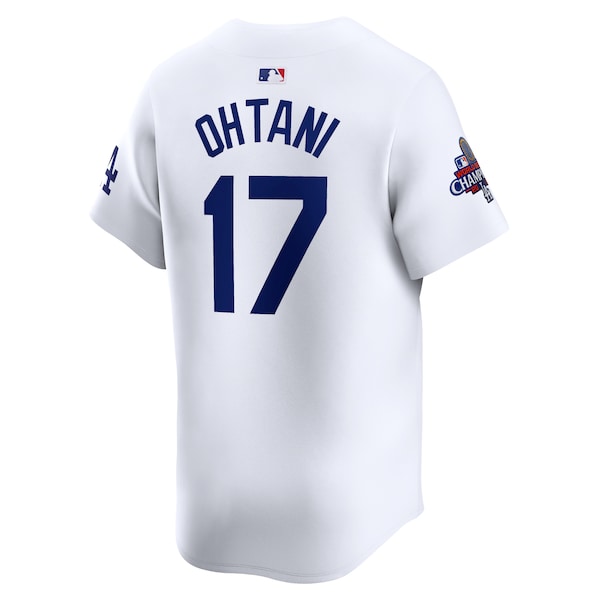 Shohei Ohtani Los Angeles Dodgers Nike 2024 World Series Champions Home Limited Player Jersey - White - Image 4