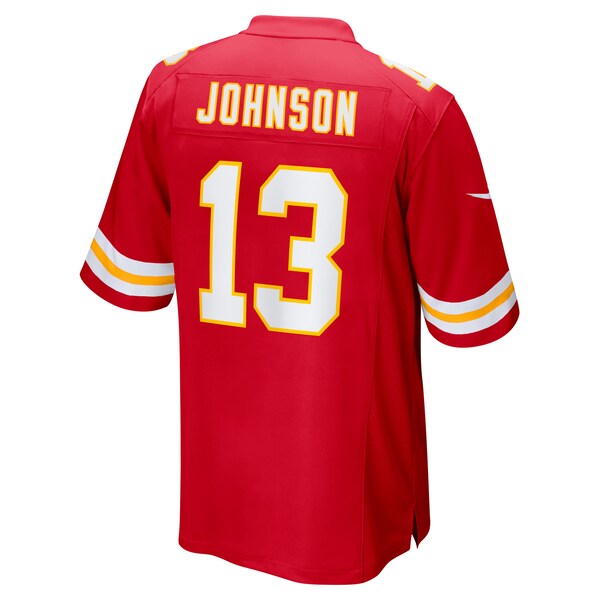 Nazeeh Johnson Kansas City Chiefs Nike Game Player Jersey - Red - Image 3