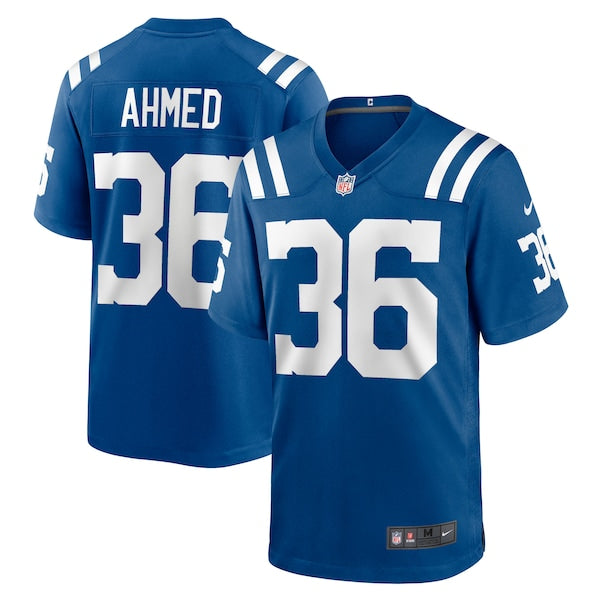 Salvon Ahmed Indianapolis Colts Nike Team Game Jersey - Royal
