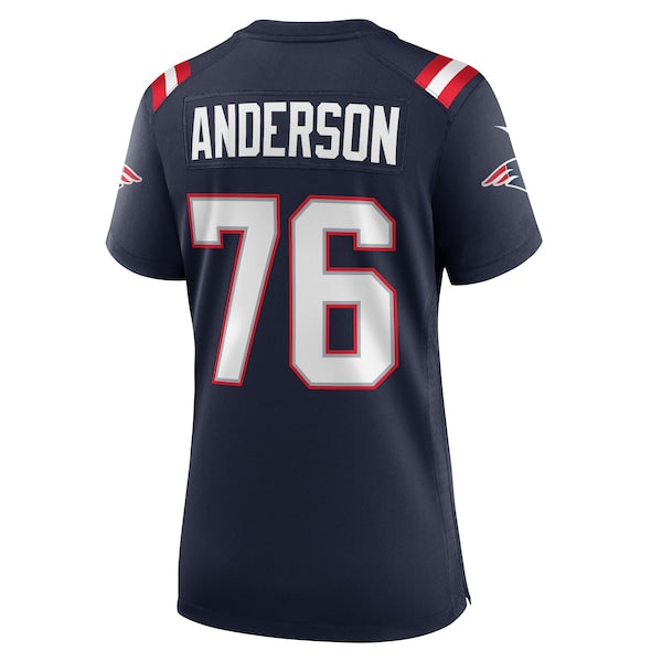 Calvin Anderson New England Patriots Nike Women's Game Jersey - Navy - Image 3