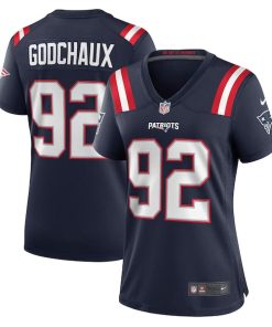Davon Godchaux New England Patriots Nike Women's Game Jersey - Navy