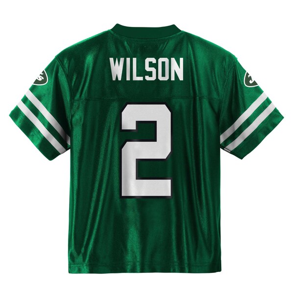 Toddler Zach Wilson Green New York Jets Team Player Jersey - Image 3
