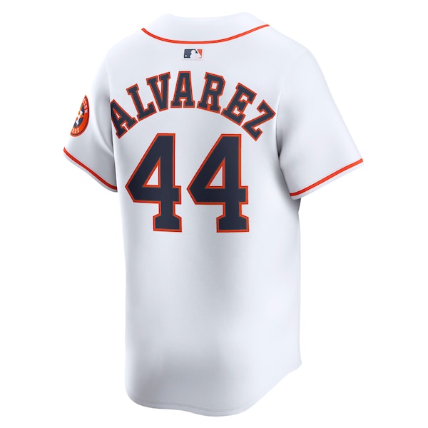 Yordan Alvarez Houston Astros Nike Home Limited Player Jersey - White - Image 3