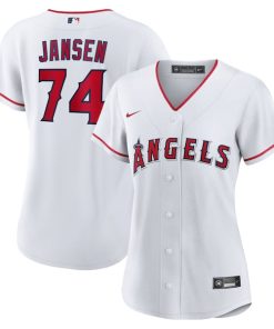 Kenley Jansen Los Angeles Angels Nike Women's Home Replica Jersey - White