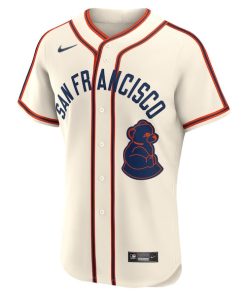 Alternative view of Jung Hoo Lee San Francisco Giants Nike 2024 Rickwood Classic Authentic Player Jersey - Cream