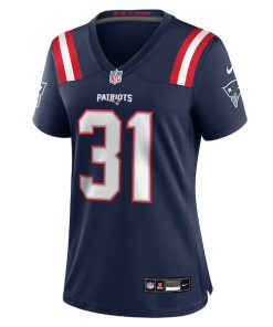 Alternative view of Craig Woodson New England Patriots Nike Women's Team Game Jersey -  Navy
