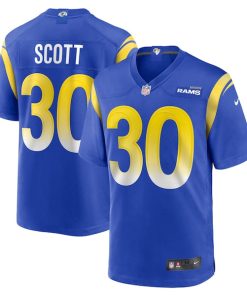 Boston Scott Los Angeles Rams Nike Game Jersey -  Royal