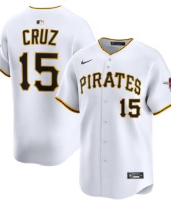 Oneil Cruz Pittsburgh Pirates Nike Alternate Limited Player Jersey - White