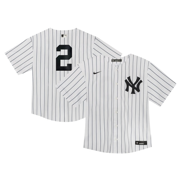 Derek Jeter New York Yankees Nike Toddler Game Jersey - White