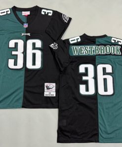Brian Westbrook Philadelphia Eagles Authentic Split Throwback Retired Player Jersey