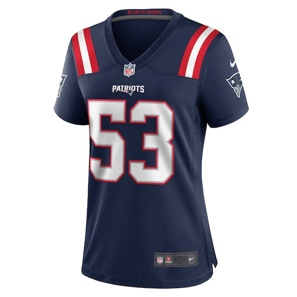 Christian Elliss New England Patriots Nike Women's Game Jersey - Navy - Image 3