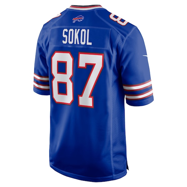 Matt Sokol Buffalo Bills Nike Team Game Jersey - Royal - Image 3