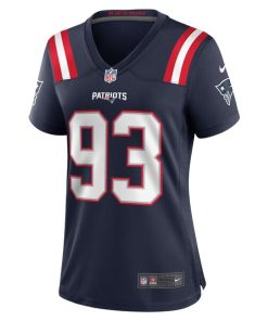 Alternative view of Lawrence Guy New England Patriots Nike Women's Team Game Jersey -  Navy