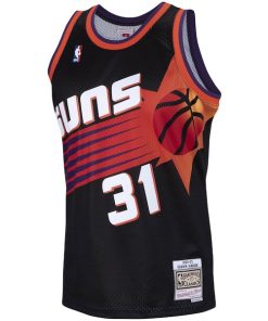 Alternative view of Shawn Marion Phoenix Suns 1999/00 Hardwood Classics Swingman Jersey - Black