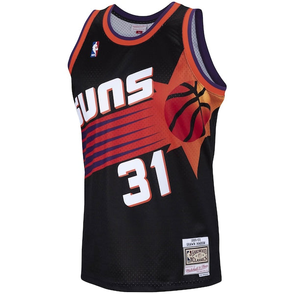 Shawn Marion Phoenix Suns 1999/00 Hardwood Classics Swingman Jersey - Black - Image 2