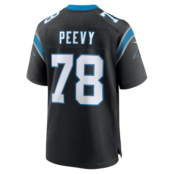Jayden Peevy Carolina Panthers Nike Game Jersey - Black - Image 3
