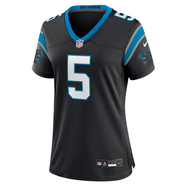 Laviska Shenault Jr. Carolina Panthers Nike Women's Team Game Jersey - Black - Image 2