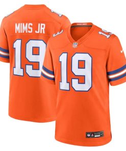 Marvin Mims Jr Denver Broncos Nike Mile High Collection 1977 Throwback Player Game Jersey - Orange