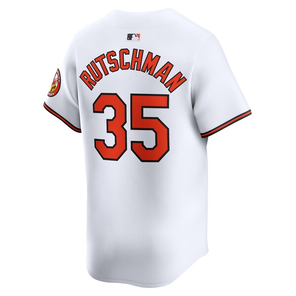 Adley Rutschman Baltimore Orioles Nike Youth Home Limited Player Jersey - White - Image 3