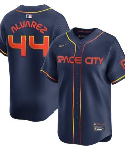 Yordan Alvarez Houston Astros Nike City Connect Limited Player Jersey - Navy