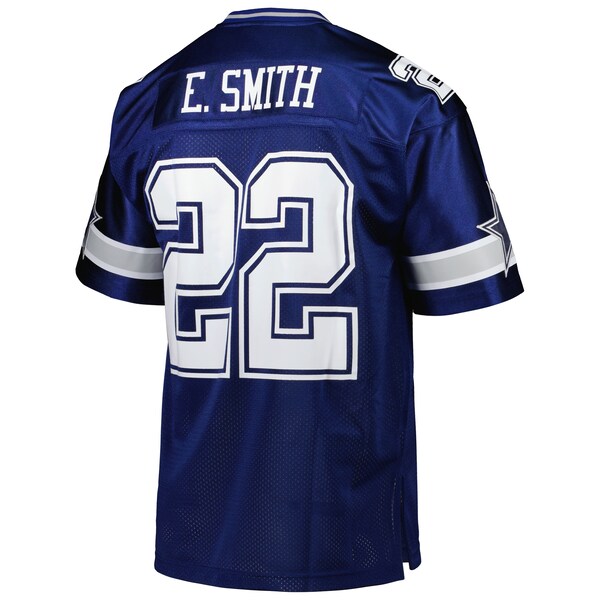 Emmitt Smith Dallas Cowboys 1996 Authentic Throwback Retired Player Jersey - Navy - Image 3