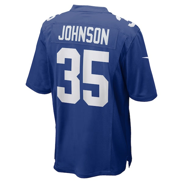 Leonard Johnson New York Giants Nike Game Player Jersey - Royal - Image 3