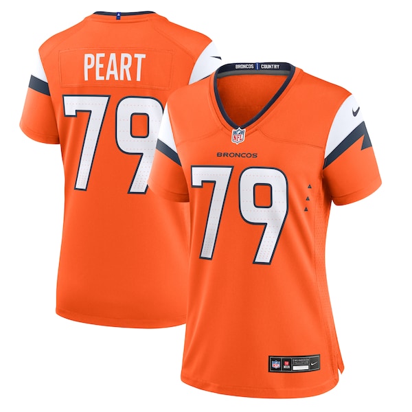 Matt Peart Denver Broncos Nike Women's Team Game Jersey - Orange