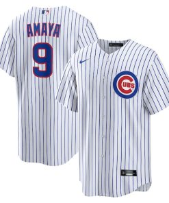 Miguel Amaya Chicago Cubs Nike Home Replica Jersey - White