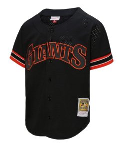 Alternative view of Matt Williams San Francisco Giants  1993 Authentic Batting Practice Jersey - Black