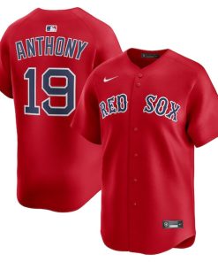 Roman Anthony Boston Red Sox Nike Alternate Limited Player Jersey - Red