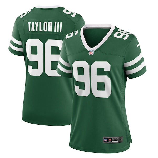 Leonard Taylor III New York Jets Nike Women's Team Game Jersey - Legacy Green - Image 2