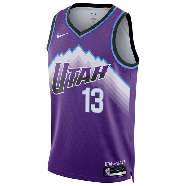 Walter Clayton Jr. Utah Jazz Nike Unisex Swingman Jersey - Icon Edition - Purple - Image 2