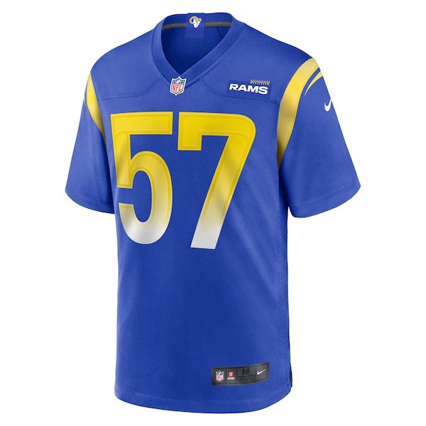 Zachary Thomas Los Angeles Rams Nike Team Game Jersey - Royal - Image 2