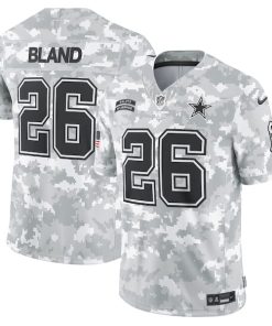 DaRon Bland Dallas Cowboys Nike 2024 Salute to Service Limited Jersey - Arctic Camo