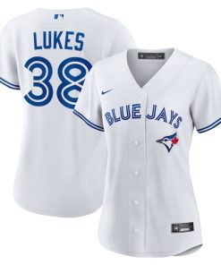 Nathan Lukes Toronto Blue Jays Nike Women's Home Replica Jersey - White