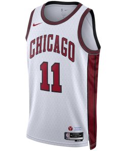 Alternative view of DeMar DeRozan Chicago Bulls Nike Unisex 2022/23 Swingman Jersey - City Edition - White
