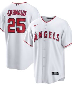 Travis d'Arnaud Los Angeles Angels Nike Home Replica Jersey - White